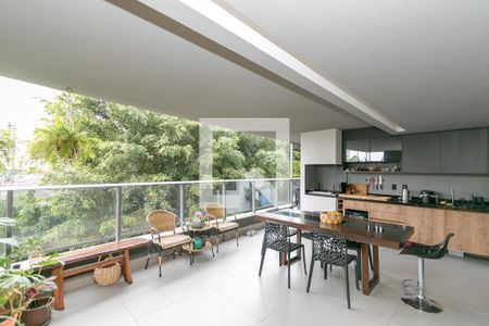 Varanda de apartamento para alugar com 3 quartos, 158m² em Cidade Monções, São Paulo