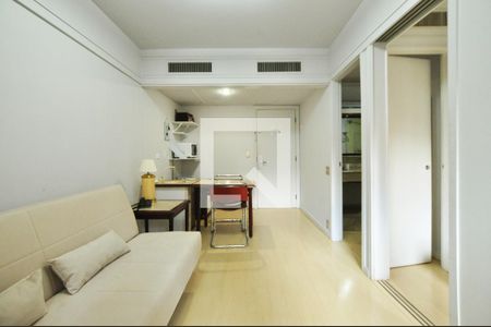 Sala de kitnet/studio para alugar com 1 quarto, 35m² em Jardim Paulista, São Paulo