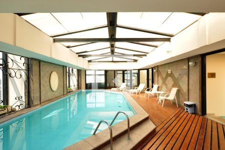 Studio para alugar com 35m², 1 quarto e 1 vagaPiscina