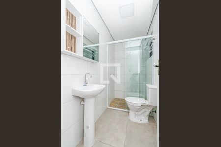 Banheiro de kitnet/studio para alugar com 1 quarto, 43m² em Bela Vista, São Paulo