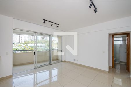 Sala de apartamento à venda com 2 quartos, 69m² em Vila da Serra, Nova Lima