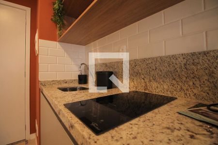 Studio à venda com 26m², 1 quarto e sem vagaCozinha