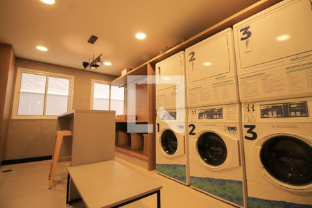 Studio à venda com 26m², 1 quarto e sem vagaLavanderia
