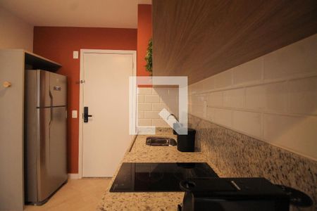 Studio à venda com 26m², 1 quarto e sem vagaCozinha