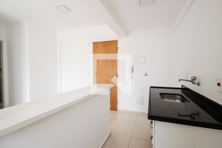 Cozinha de apartamento para alugar com 1 quarto, 35m² em Jardim Paraíso, São Paulo