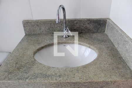Apartamento à venda com 47m², 2 quartos e 1 vagaDetalhe - Pia do Banheiro