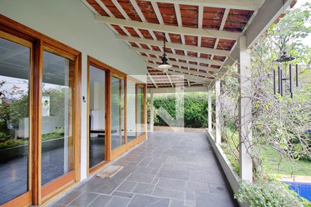 Varanda da Sala de casa à venda com 4 quartos, 417m² em Jardim Leonor, São Paulo