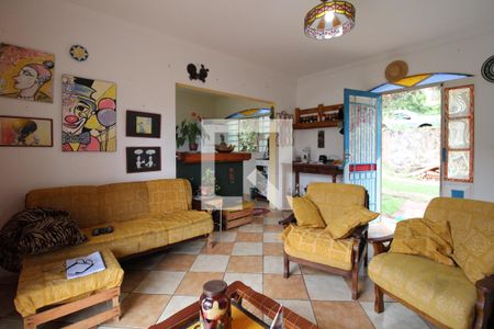 Casa A - Sala de casa de condomínio à venda com 4 quartos, 10000m² em Colinas do Ermitage (sousas), Campinas