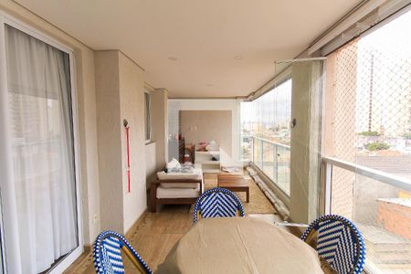 Varanda da Sala de apartamento para alugar com 3 quartos, 147m² em Parque da Mooca, São Paulo