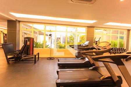 Apartamento para alugar com 147m², 3 quartos e 2 vagas Apartamento para alugar com 147m², 3 quartos e 2 vagasÁrea comum - Academia