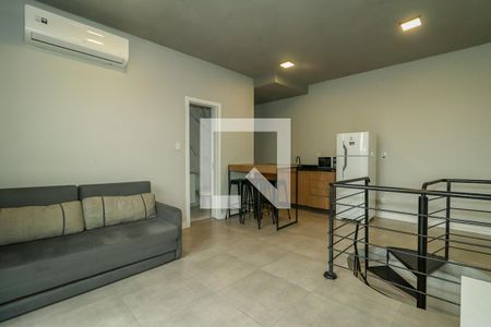 Sala 2 / Cozinha de apartamento para alugar com 1 quarto, 115m² em São Geraldo, Porto Alegre