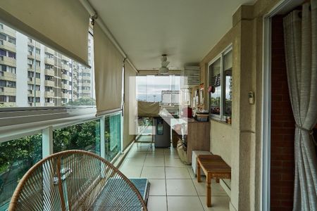 Sala Varanda de apartamento à venda com 3 quartos, 86m² em Praça da Bandeira, Rio de Janeiro