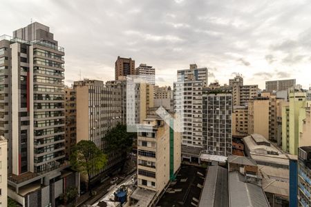 Vista do Quarto de apartamento à venda com 1 quarto, 40m² em Vila Buarque, São Paulo