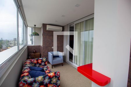 Varanda da Sala de apartamento à venda com 2 quartos, 92m² em Jardim America, São Leopoldo