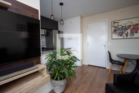 Sala de apartamento para alugar com 1 quarto, 50m² em Jardim Ermida I, Jundiaí