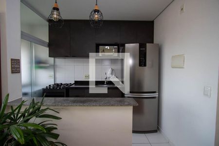 Cozinha  de apartamento para alugar com 1 quarto, 50m² em Jardim Ermida I, Jundiaí