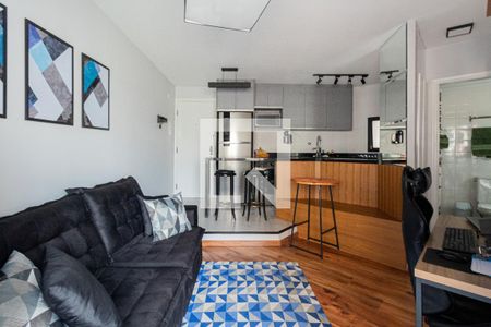 Sala de apartamento à venda com 1 quarto, 38m² em Cerqueira César, São Paulo