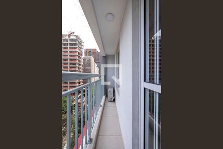 Sala/Cozinha - Varanda de apartamento à venda com 1 quarto, 31m² em Pinheiros, São Paulo