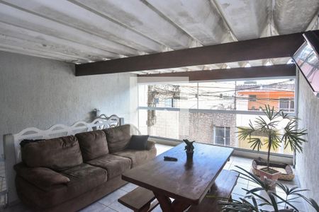 Varanda da Sala de casa para alugar com 2 quartos, 150m² em Jardim Itapema, São Paulo