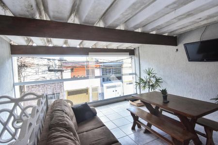 Varanda da Sala de casa para alugar com 2 quartos, 150m² em Jardim Itapema, São Paulo
