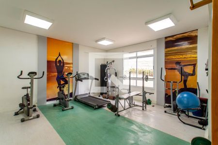 Apartamento para alugar com 49m², 2 quartos e 1 vaga Apartamento para alugar com 49m², 2 quartos e 1 vagaÁrea comum - Academia