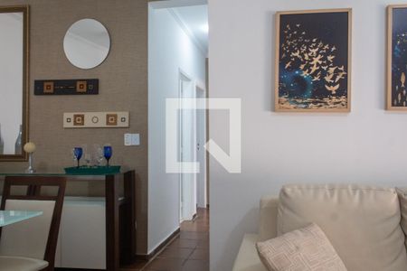 Sala de apartamento para alugar com 3 quartos, 120m² em Balneário Cidade Atlântica, Guarujá