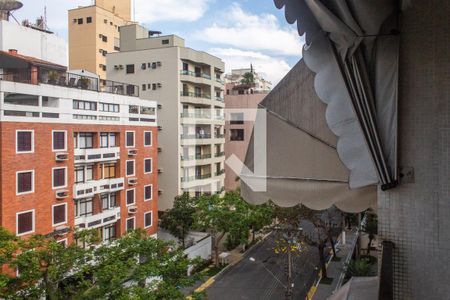 Vista da Sacada de apartamento para alugar com 3 quartos, 120m² em Balneário Cidade Atlântica, Guarujá