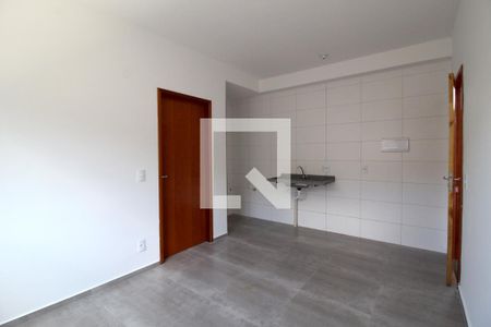 Sala/Cozinha de apartamento para alugar com 1 quarto, 44m² em Vila Fiori, Sorocaba