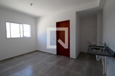 Sala /Cozinha de apartamento para alugar com 1 quarto, 33m² em Vila Fiori, Sorocaba