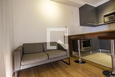 Sala de TV de apartamento para alugar com 1 quarto, 38m² em Bethaville Ii, Barueri