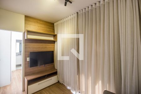 Sala de TV de apartamento para alugar com 1 quarto, 38m² em Bethaville Ii, Barueri