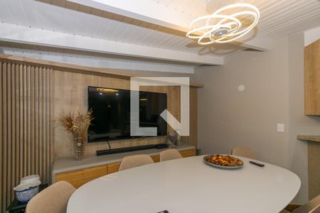 Sala de Jantar de casa de condomínio à venda com 5 quartos, 320m² em Boa Vista, Porto Alegre