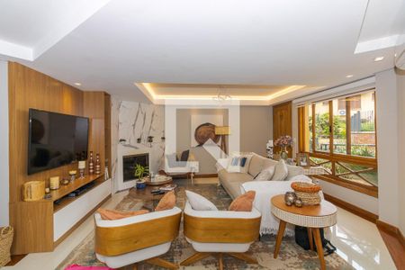 Casa de condomínio à venda com 320m², 5 quartos e 3 vagasSala