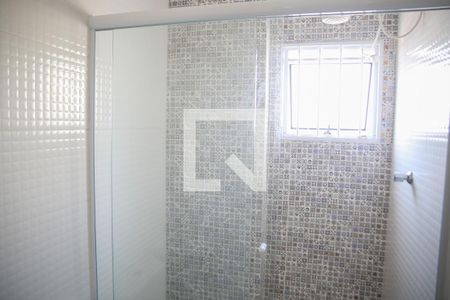 Banheiro social de apartamento para alugar com 3 quartos, 155m² em Boqueirão, Praia Grande