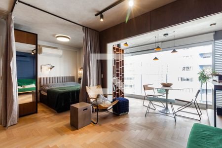 Studio de kitnet/studio à venda com 1 quarto, 41m² em Indianópolis, São Paulo