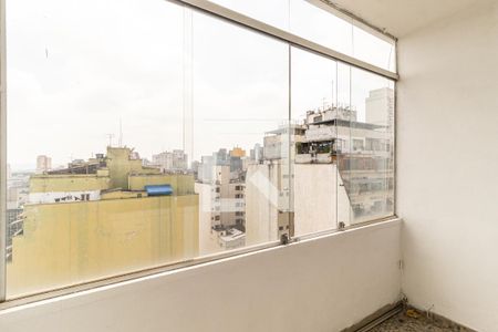 Varanda de kitnet/studio para alugar com 1 quarto, 50m² em Campos Elíseos, São Paulo