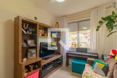 Sala de apartamento à venda com 1 quarto, 36m² em Vila Nova, Porto Alegre