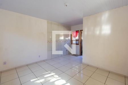 Sala e Cozinha/Área de Serviço de casa de condomínio para alugar com 2 quartos, 39m² em São Luiz, Gravataí