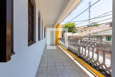 Varanda da Sala de casa para alugar com 2 quartos, 80m² em Parque Guarani, São Paulo