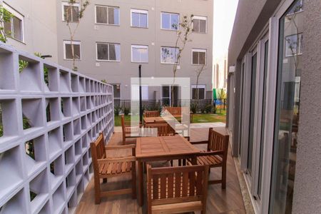 Casa de condomínio para alugar com 36m², 1 quarto e sem vagaÁrea gourmet