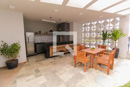 Casa de condomínio para alugar com 36m², 1 quarto e sem vagaChurrasqueira