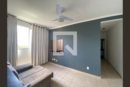Sala de apartamento para alugar com 2 quartos, 55m² em City Ribeirão, Ribeirão Preto