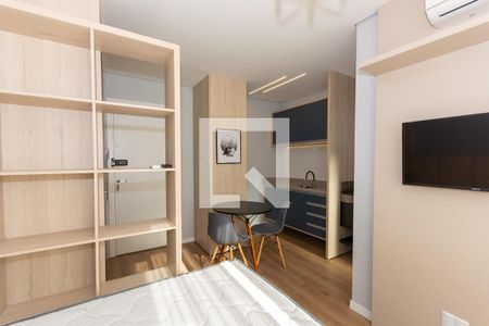 Sala/Quarto de kitnet/studio para alugar com 1 quarto, 22m² em Mossunguê, Curitiba