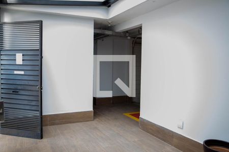 Studio para alugar com 36m², 1 quarto e 1 vaga Studio para alugar com 36m², 1 quarto e 1 vagaHall de entrada