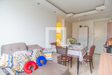 Sala de apartamento à venda com 2 quartos, 47m² em Parque São Vicente, Santo André