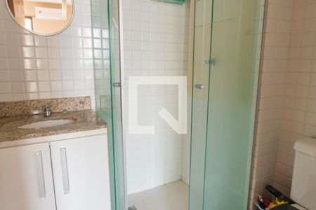 Banheiro da Suíte de apartamento para alugar com 1 quarto, 27m² em Setor de Habitações Individuais Norte, Brasília