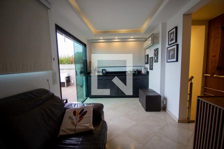 Sala da Cobertura de apartamento à venda com 3 quartos, 220m² em Recreio dos Bandeirantes, Rio de Janeiro