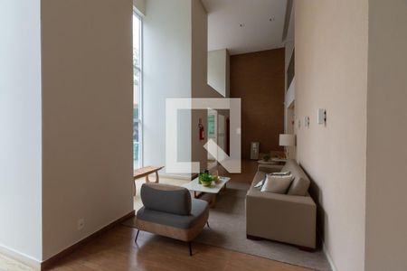 Apartamento para alugar com 105m², 3 quartos e 2 vagasHall social