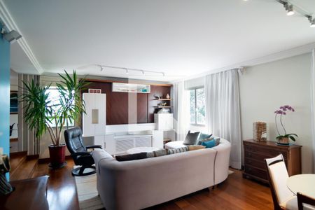 Sala de apartamento à venda com 4 quartos, 222m² em Brooklin Paulista, São Paulo