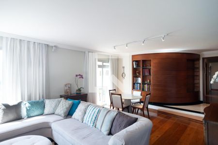 Sala de apartamento à venda com 4 quartos, 222m² em Brooklin Paulista, São Paulo